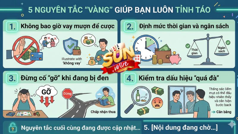 5 Nguyên tắc "vàng" giúp bạn luôn tỉnh táo