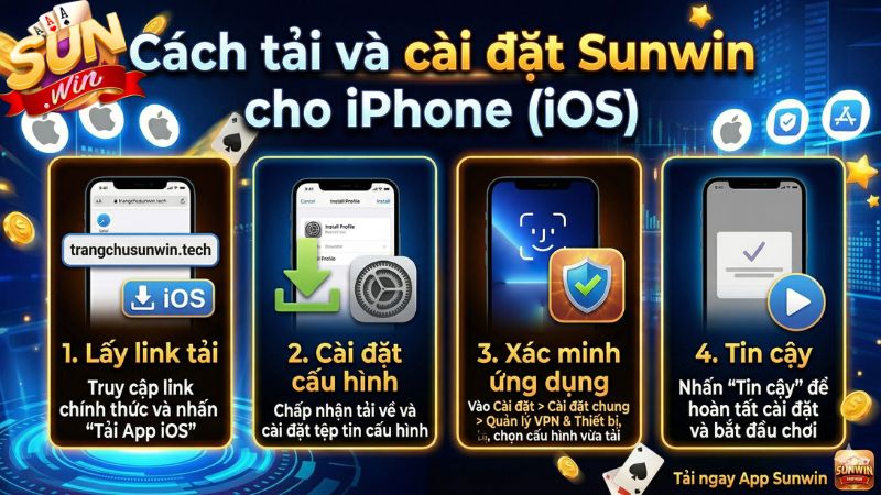 Cách tải và cài đặt Sunwin cho iPhone (iOS)