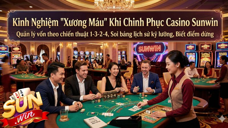 Kinh Nghiệm "Xương Máu" Khi Chinh Phục Casino Sunwin Kinh Nghiệm "Xương Máu" Khi Chinh Phục Casino Sunwin