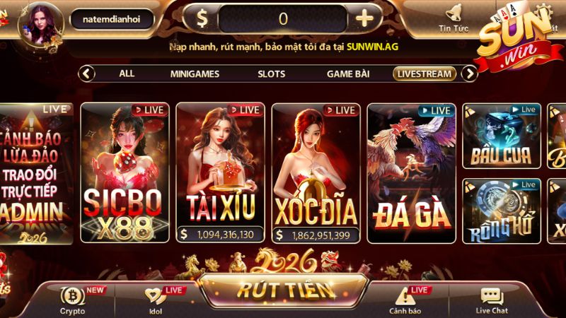 Top Trò Chơi "Hái Ra Tiền" Tại Live Casino Sunwin Top Trò Chơi "Hái Ra Tiền" Tại Live Casino Sunwin
